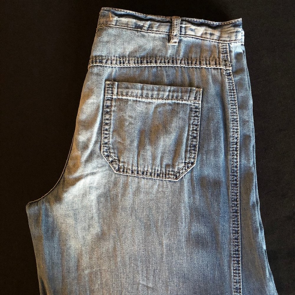 Super Rare Free People Printed Extreme Vintage Flare Size 29 - Picture 8 of 15